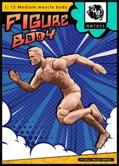 NwToys 1/12 Super Flexible Muscle Body Male Action Figure