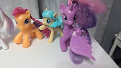 Lot Of 6 My Little Pony Figures Twighlight Sparkle, Rainbow Dash And MORE!
