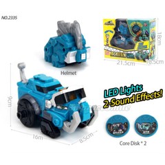 Dino Core Dinosaur Transforming Core Chest Part Ultra Helmet Disk Figure Toy
