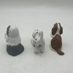 Vtg 90s MEG Puppy in My Pocket PVC Dog Figure Lot Of 3