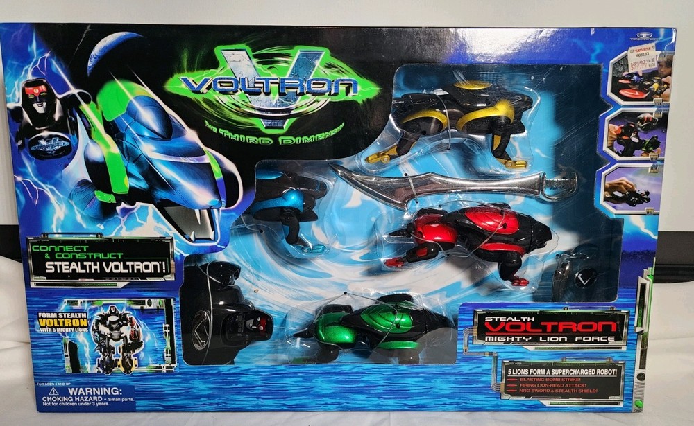 STEALTH VOLTRON THIRD DIMENSION MIGHTY LION FORCE TRENDMASTERS 1999 Brand New