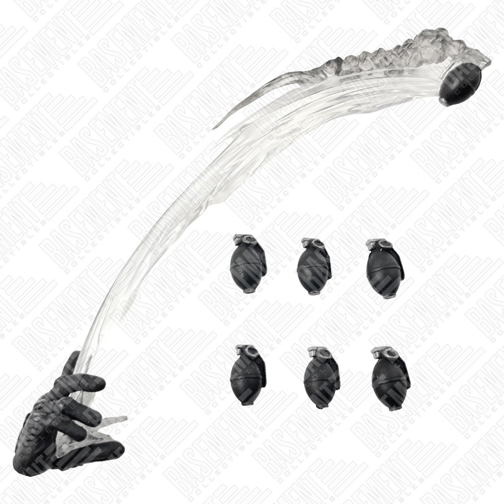 Mezco One:12 Snake Eyes – Six Grenades & Throwing Effect G.I. Joe 1:12 Scale