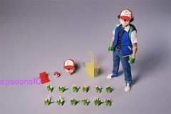 Joy Man Toys Ash Ketchum 1/12 Action Figure Model Anime 6” Toy Collection New
