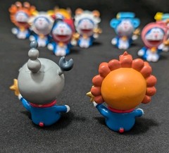 Doraemon Zodiac 11 Pcs Collectible Figures, Used
