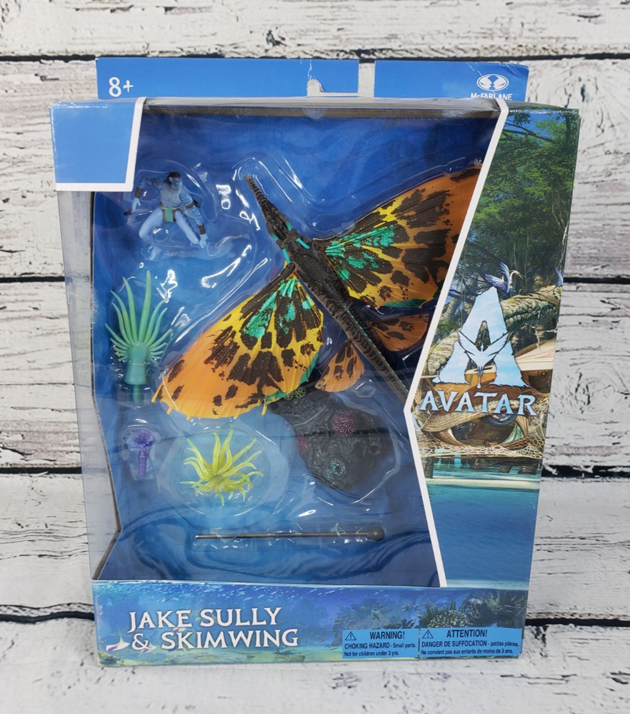 Disney’s Avatar McFarlane Toys Jake Sully & Skimwing Figures – New Sealed