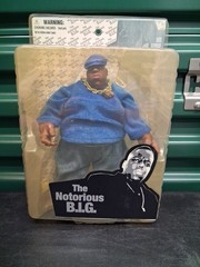Mezco The Notorious B.I.G. 9 Inch Action Figure Boxed With Clothes Music Theme