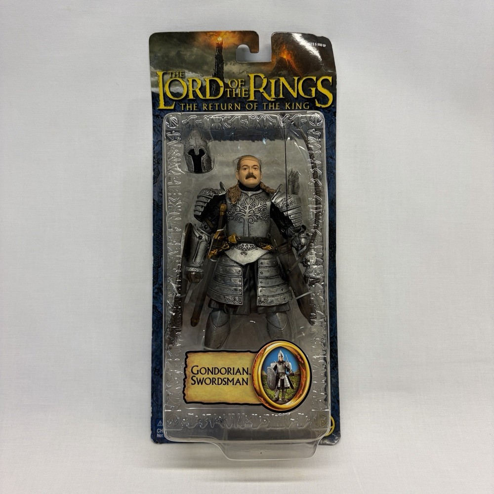 Lord of the Rings Gondorian Swordsman 6″ Figure ROTK ToyBiz 2005 NEW SEALED