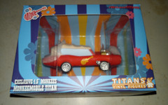The Monkees Monkeemobile Titans Designed 4.5-inch Tall Stylized Vinyl Figure