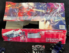 G1 1984 OPTIMUS PRIME • T4 STAMP COMPLETE w/BOX ART • VINTAGE G1 TRANSFORMERS