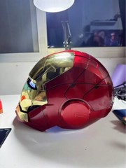 Iron Man MK5 1:1 Helmet AUTOKING Wearable Voice-control Golden Ver. Mask Cosplay
