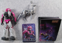 Elita-1 w/ Fawn – Assembled figure kit – Blokees Transformers Galaxy Version 07