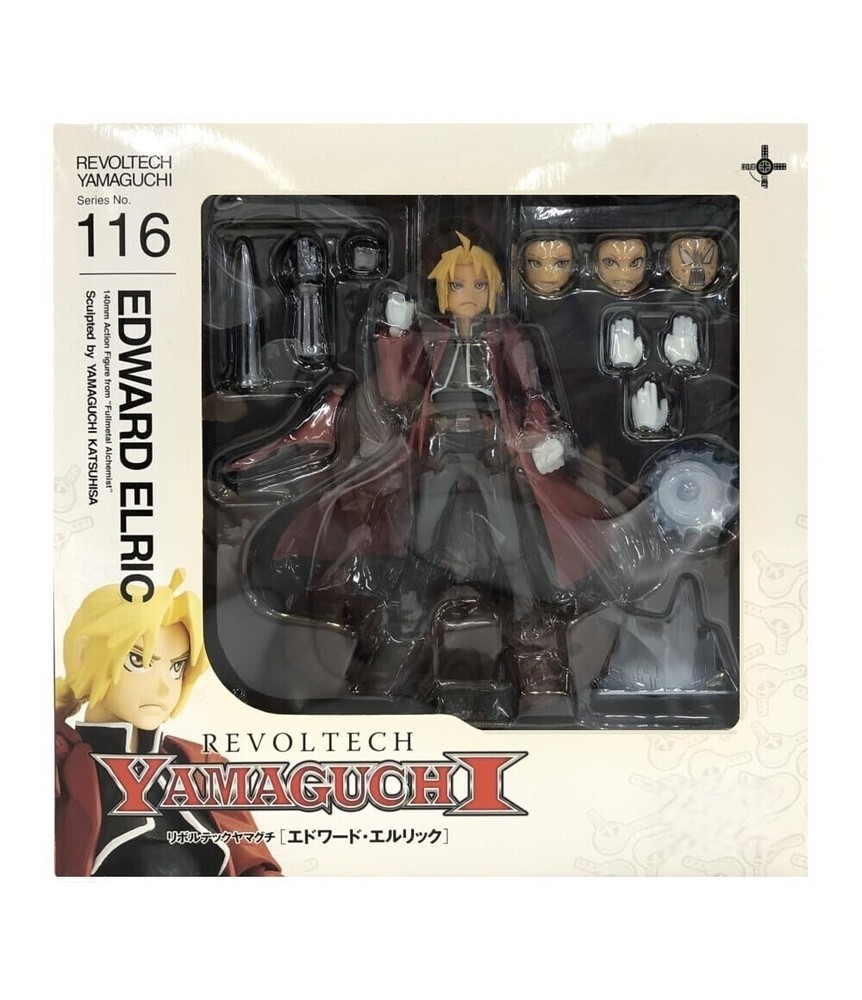 Revoltech Yamaguchi No. 116 Fullmetal Alchemist Edward Elric 6″ Action Figure