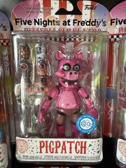 LOT of 6 FIVE NIGHTS AT FREDDY’S Pizzeria Simulator Action Figures Set 2019