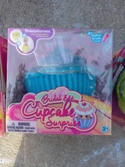Lot Of 3 Scented Bridal Edition Cupcake Surprise Princess Dolls Display Box New