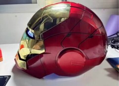 Iron Man MK5 1:1 Helmet AUTOKING Wearable Voice-control Golden Ver. Mask Cosplay