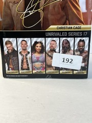 Christian Cage Action Figure AEW Unrivaled Collection Series 17 . Jazwares LLC