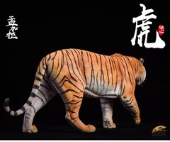 JxK 1/6 Bengal Tiger White Tiger Figure Animal Model Collect Toy Statue