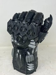 Marvel Infinity Gauntlet Light-Up Sound FX Articulated Cosplay Glove Black AS-IS