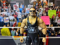 Brian Adams WWE Monday Night War nWo WCW Action Figure w/ Extra Head & Hands