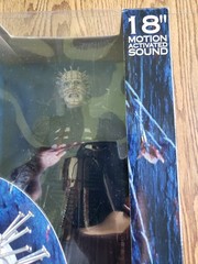 🔥NECA Hellraiser Pinhead 18” Horror Figure Motion Activated Sound 2003 New 🔥
