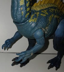 Mattel 2018 Jurassic World Fallen Kingdom Suchomimus Action Attack Dinosaur Blue