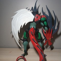 Yu-Gi-Oh GX Elemental Hero Flame Wingman Avian Burstinatrix Joynt Figure Vintage