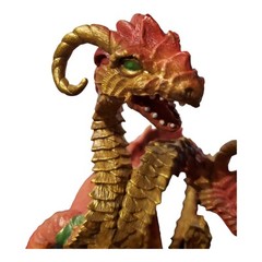 Safari Ltd Dragon Two Headed PVC/ABS Figure 2017 #1016