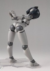 NEW DAIBADI Polynian MMM Shamrock Gray Fresh Ver. Update 130mm Action Figure