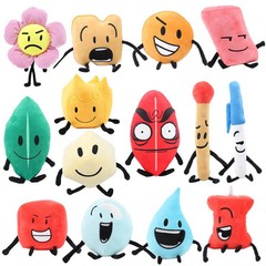 BFDI Battle for Dream Island Plush Figure – Stuffed Toy Gift for Kids & Fans