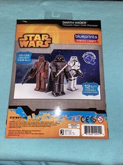 Star Wars Poseable Darth Vader Blueprints Paper Craft 12 Inch Character NIB