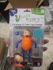 Bully Baldi Basic action Figure Series 1 Phat Mojo New Sealed