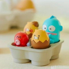 Hangyodon Kakao Friends Choonsik Clicker Figure Set Egg Keycap Sanrio Fidget Toy