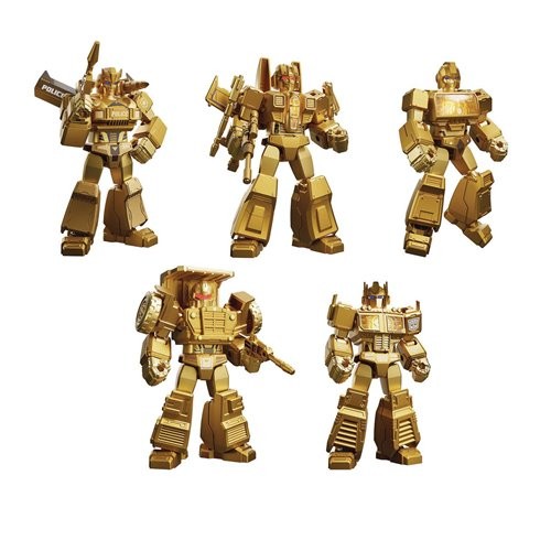 Transformers Gold Series Blokees Limited Edition Model Kit Box Set of 5