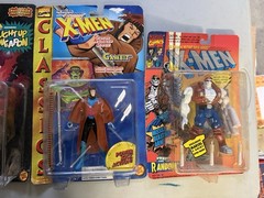 Vintage Toy Biz Xmen Action Figure Lot Of 6 Figures New Cyclops Elektra Jubilee