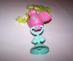 1987 Hasbro G1 My Little Pony Fairy Tails Tricky Tails Bird With Perch And Comb