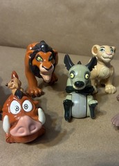 Disney The Lion King Just Play Figure Lot – Adult Simba Nala & More Pvc Toy