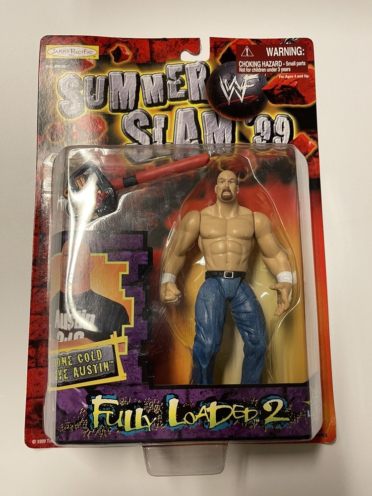 WWF Stone Cold Steve Austin Summer slam 99 Fully Loaded 2 Jakks Pacific 1999