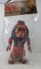 NEW PicoPico GEEK! 13.5″ XOLOTL Aztec God of Death COLORFUL Sofubi Vinyl Japan