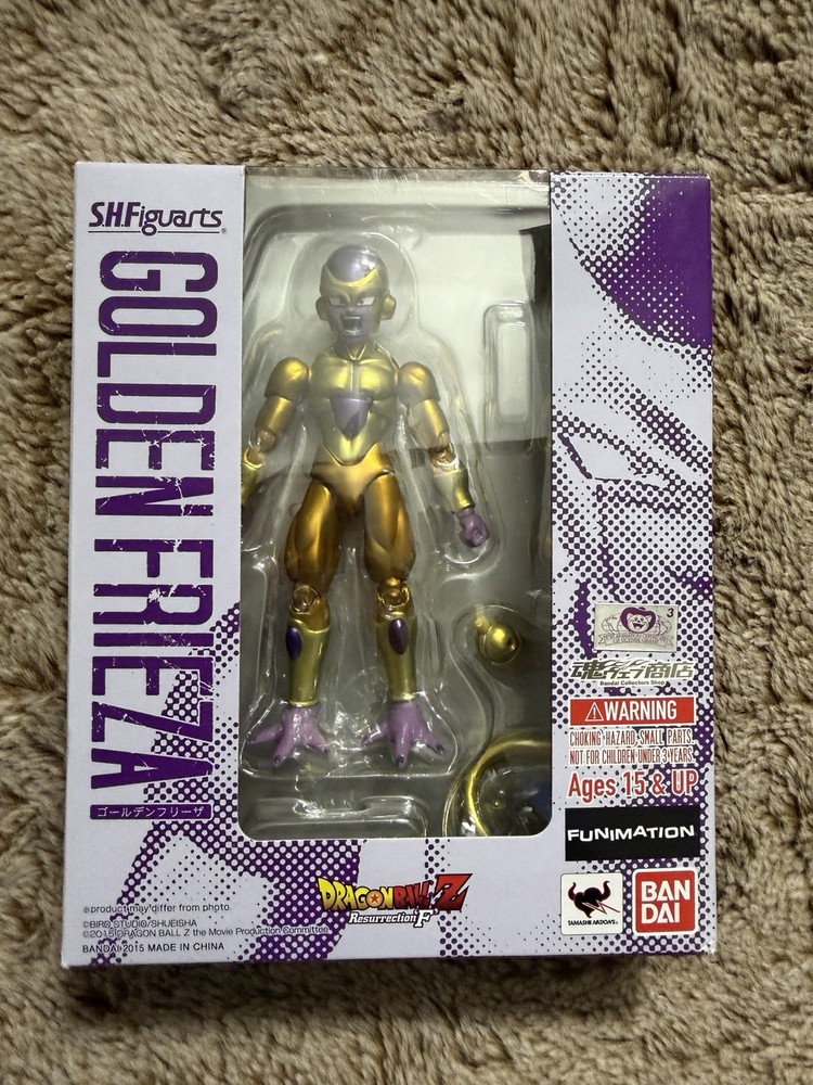 SH Figuarts Golden Frieza Dragon Ball Z Super Complete