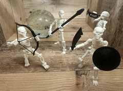 Skeleton 13 & Accessories | SPECIAL EDITION Dummy 13 3D Printed Action Figure