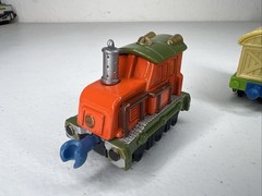 Chuggington Die-Cast Calley w/ Box Car Learning Curve Die Cast Train Engine 2010