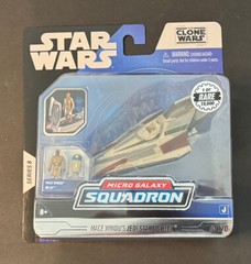 Star Wars Micro Galaxy Squadron Series 8 Mace Windu’s Jedi Starfighter Chase 🔥