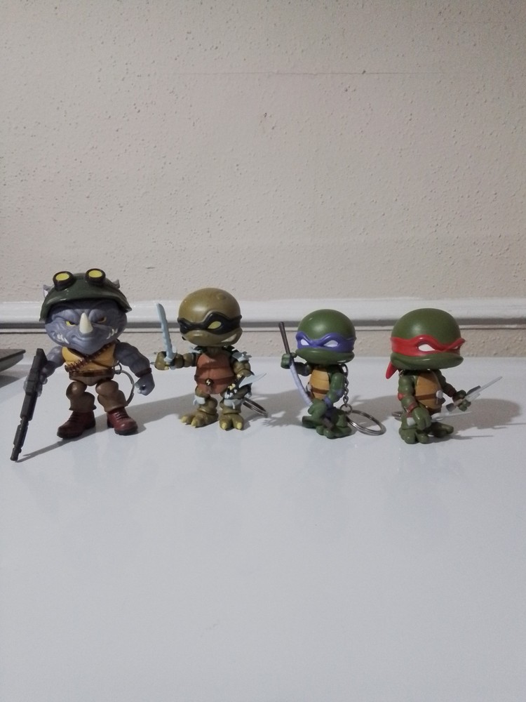 The Loyal Subjects TMNT Blind Box Action Vinyls Lot of 4