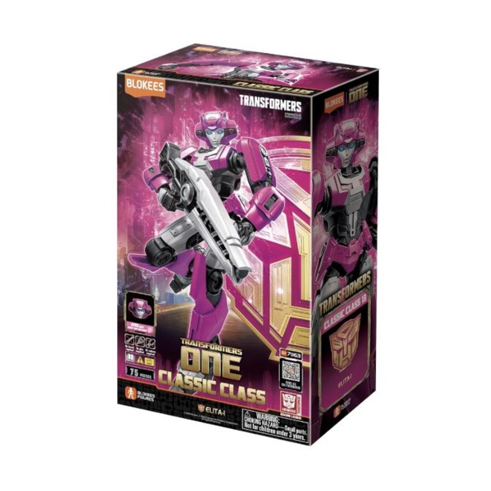 Blokees Transformers Classic Elita-1 – Transformers One (Pre-Painte SW (New)