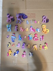 My Little Pony Lot Of 32 With Various Sizes