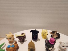 Puppy in My Pocket Mixed Lot of 21 Fuzzy Figurines