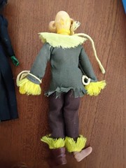 Lot 1974 MEGO Wizard of Oz, Scarecrow, Tinman, Wicked Witch, Dorothy Incomplete