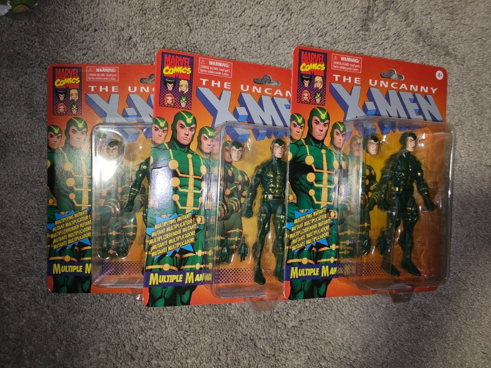 Marvel Legends Hasbro Retro Multiple Man x3 NIB
