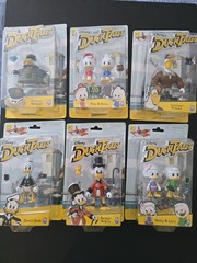 Rare Lot Of 6 Disney DuckTales Action Figures Phatmojo New In Boxes Mint