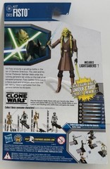 Hasbro Star Wars The Clone Wars Kit Fisto 3 3/4″ Action Figure #CW23 Sealed